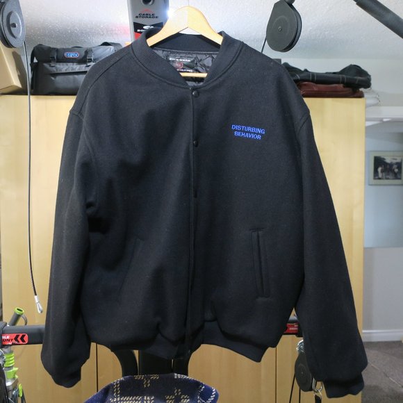 "Disturbing Behaviour" Bomber Jacket - Picture 1 of 7